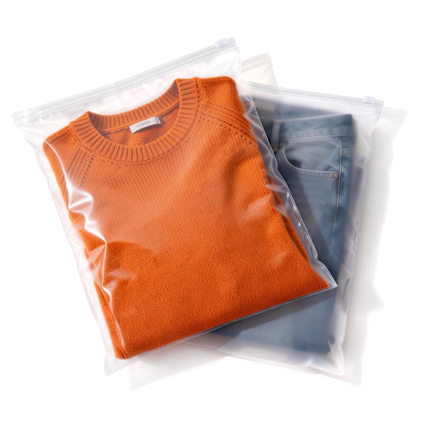 30Pcs Large Ziplock Bags 40x30cm Plastic Reusable Zip lock Bags