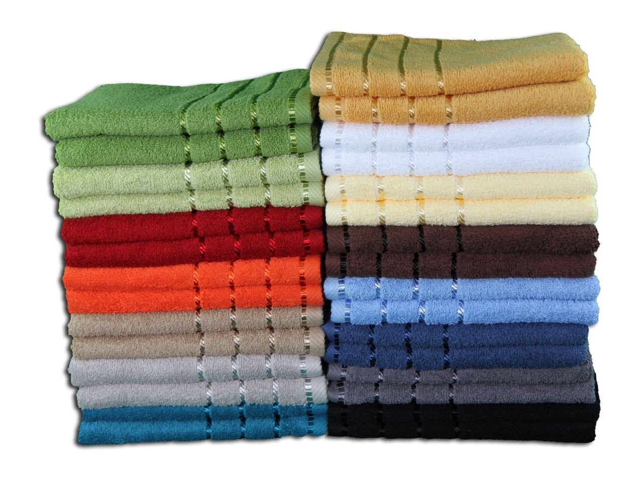 Gözze - Bath Towel, Berlin, 100% Cotton, 70 x 140 cm - Bordeaux