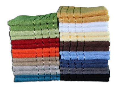 Gözze - Bath Towel, Berlin, 100% Cotton, 70 x 140 cm - Petrol