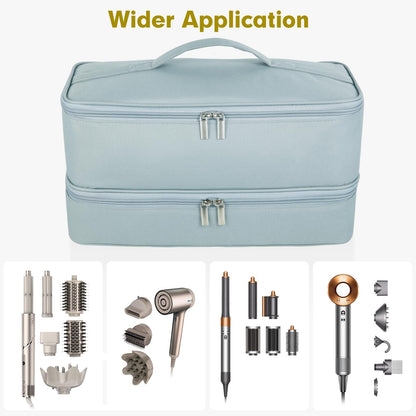 GENCAM Double-Layer Carrying Case Compatible with Shark Flexstyle (Gray)