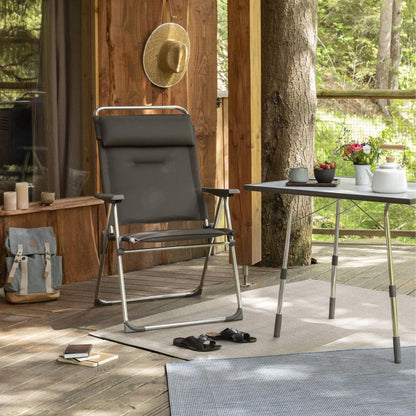 Lafuma Mobilier LFM1491-3621 California Adjustable Table, Carbon