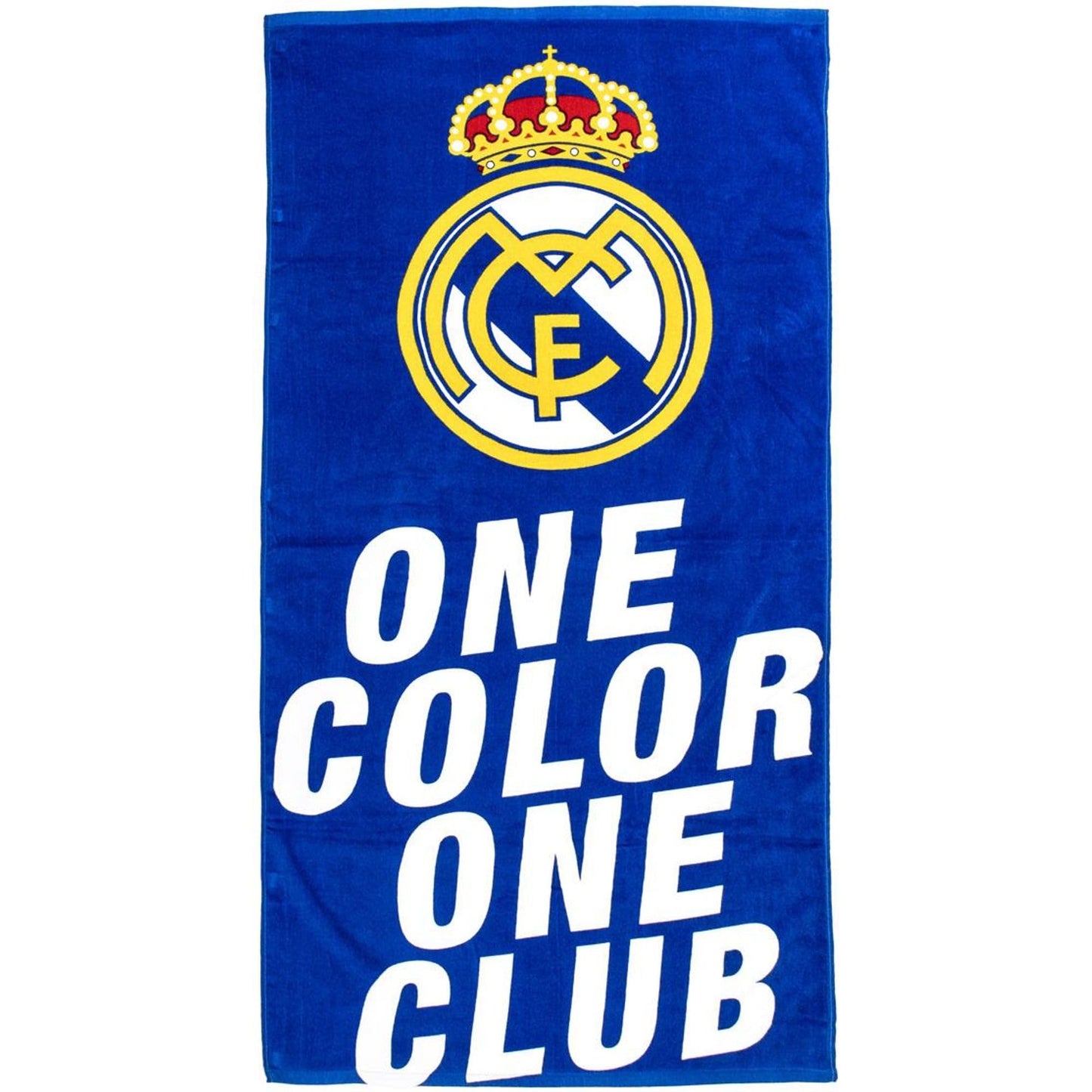 CERDÁ LIFE'S LITTLE MOMENTS Real Madrid Towel – Official Towel, Crest and Club Colours, Ideal for Beach, Pool, Bath or Sport