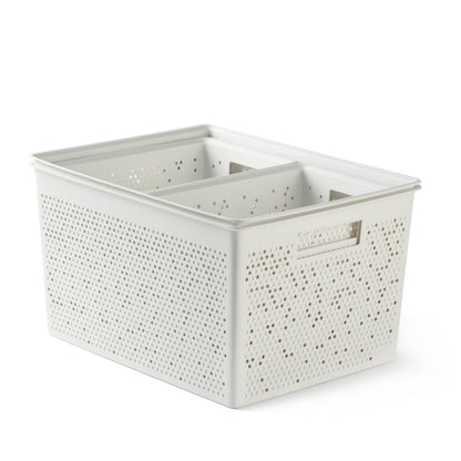TATAY Storage Basket Bohol BPA-Free Stackable Design Modular Storage Design