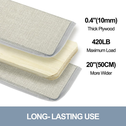VERONLY Couch Cushion Support for Sagging Seat - (50x170CM) Wooden Sofa Support Strengthener Boards for 3 Seater