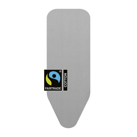 Brabantia 2mm Built-in-Foam Ironing Board Cover (C Board/Metallised) Heat-Resistant, Non-Slip, Cord Fastener