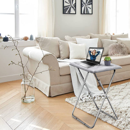 Small Folding Table, Foldable Table, TV Tray Table, Sofa Table, End Table