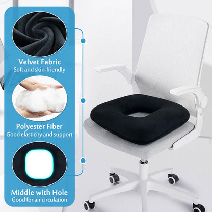 Bed Sore Cushions for Butt Positioning Pillow Pressure Ulcer Cushion Donut Pressure Relief Pillow Wedge for Sleeping Position Wedge after Surgery