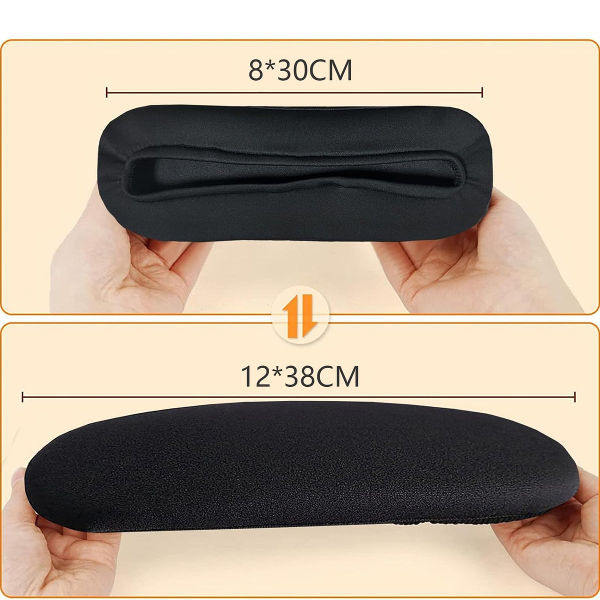 FYTXSZ Chair Covers Spandex Office Computer Chair Cover Stretch Removable Washable Rotate Swivel Chair Protective Covers