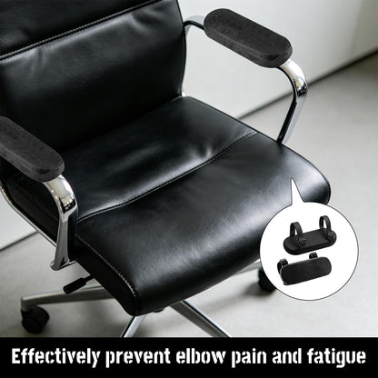 Office Chair Arm Pads, Memory Foam Armrest Covers for Elbow Support, Reducing Forearm Pressure During Work and Gaming