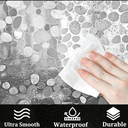 Shower Curtains Mould Proof Resistant, 180 x 180 cm (71 x 71 Inch), Shower Curtain for Bathroom, Waterproof Heavy Duty Bathroom Curtains