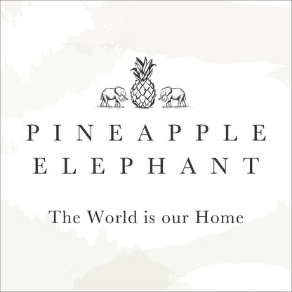 Pineapple Elephant Bathroom Bamboo Combed 500 gsm Soft & Absorbent Cotton Blend Bath Towel Blush Pink