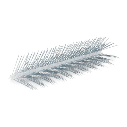 Pest-Stop Professional Bird Spikes - Deter Birds - Windowsills, Ledges, Walls and Guttering - All weather - UV-resistant plastic - High standard, 10 x