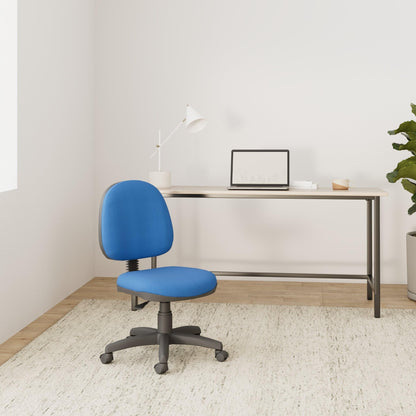 Office Hippo Mid Back Desk Chair, Ergonomic Office Chair For Home & Office With Height Adjustable Seat & Lumbar Support For Extra Comfort