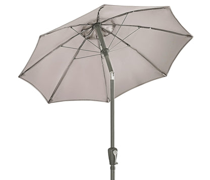 Dehner Kos Parasol Diameter 150 cm Height 223 cm Aluminium/Polyester Turquoise