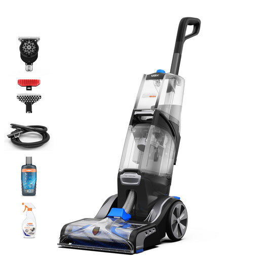 Vax Platinum SmartWash Carpet Cleaner Machine, Rug, Upholstery, Car, Stair Upright Shampooer Washer, Handheld Spot Cleaning, SpinScrub and Wash Tools,