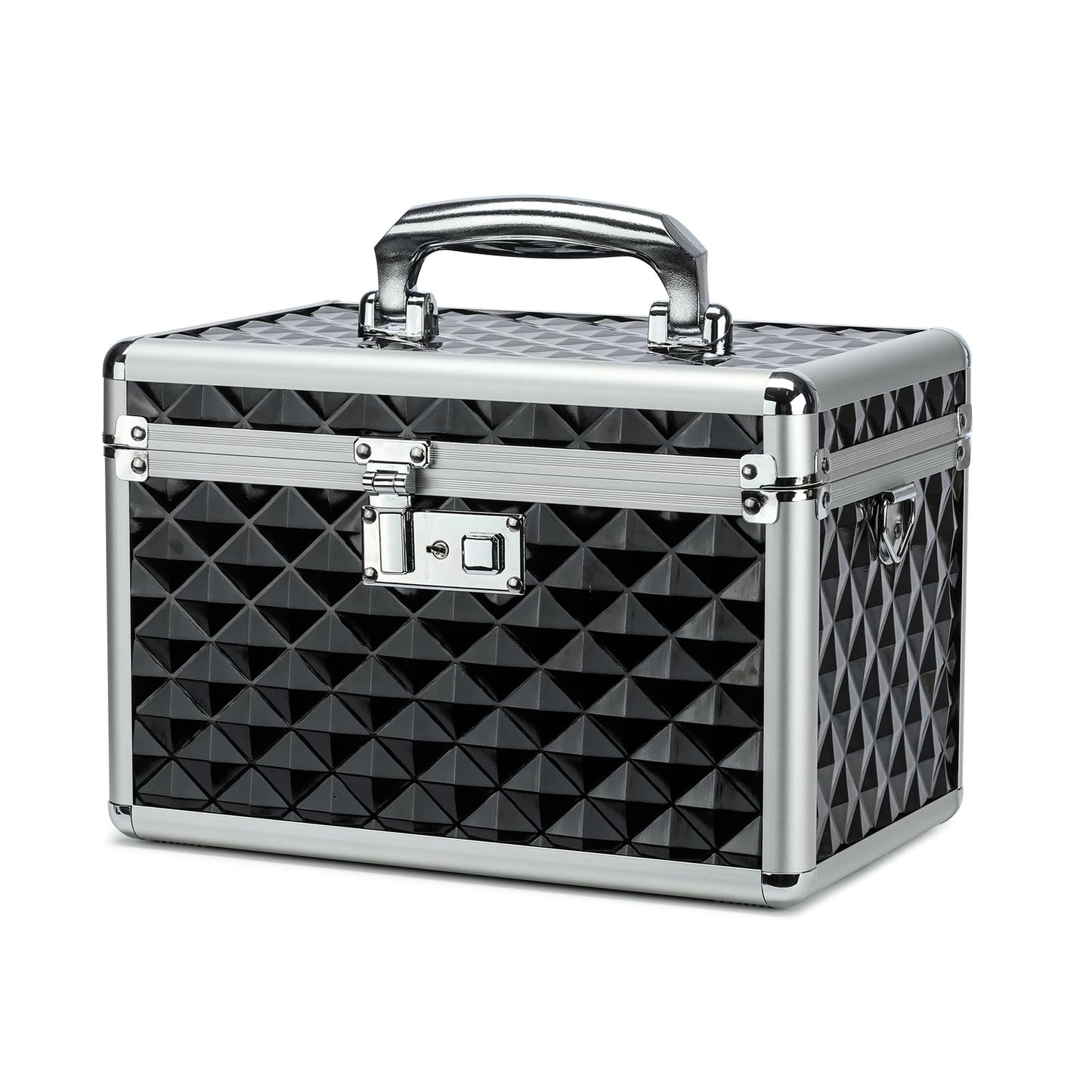 HEWEI WORKS Storage Box with Key Lock, Lockable Medicine Storage Box, Empty First Aid Box, Security Lock Box