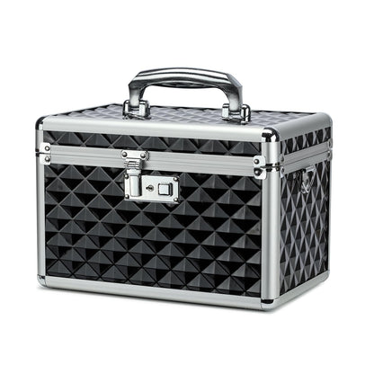 HEWEI WORKS Storage Box with Key Lock, Lockable Medicine Storage Box, Empty First Aid Box, Security Lock Box