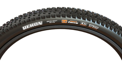 Maxxis Rekon 29x2.40 WT 60 TPI Folding Dual Compound (EXO/TR) Tyre, Black