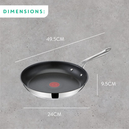 Tefal JO Cook's Direct SS 28cm Frypan