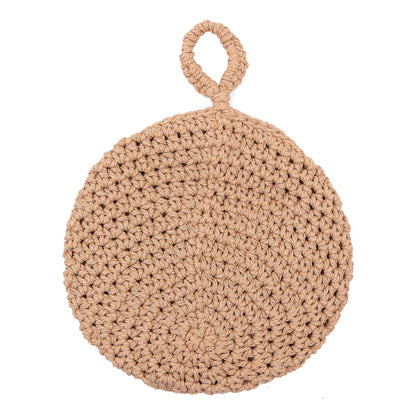 ANCLLO 3PCS Three sizes Hanging Wall Basket Teardrop Hanging Baskets Hand Woven Wall Mounted Teardrop Hanging Wall Decor Baskets for Kitchen Storage