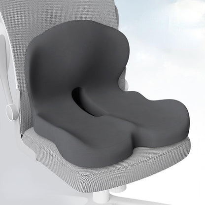 Gresonic Ergonomic Memory Foam Seat Cushion, For Office, Car, Gaming & Dining Chairs, Sciatica, Tailbone & Coccyx Pain Relief