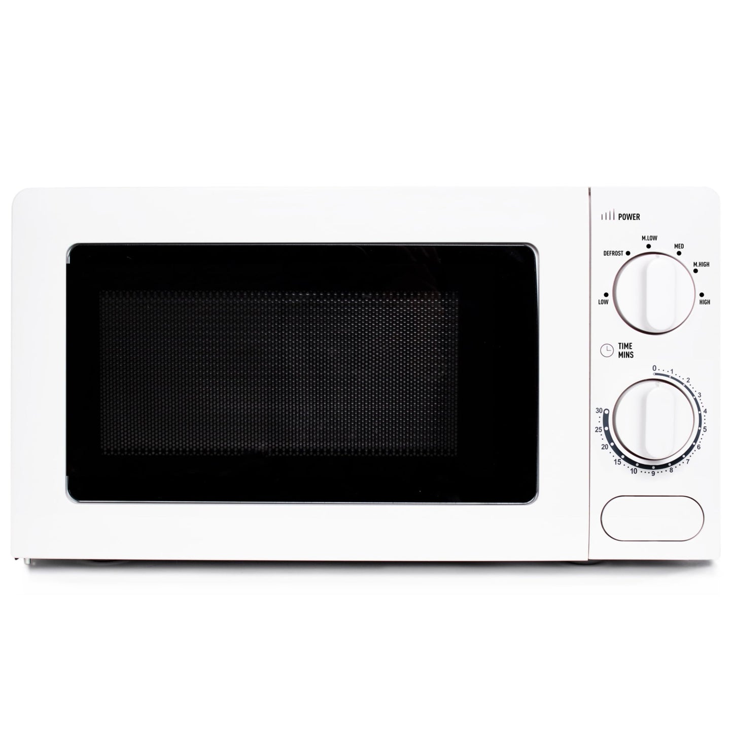 Haden 17l Microwave Oven - 700W Microwave, 6 Power Levels, 30 min Timer - Easy To Use and Clean - Defrost, Express Cooking - Small and Affordable