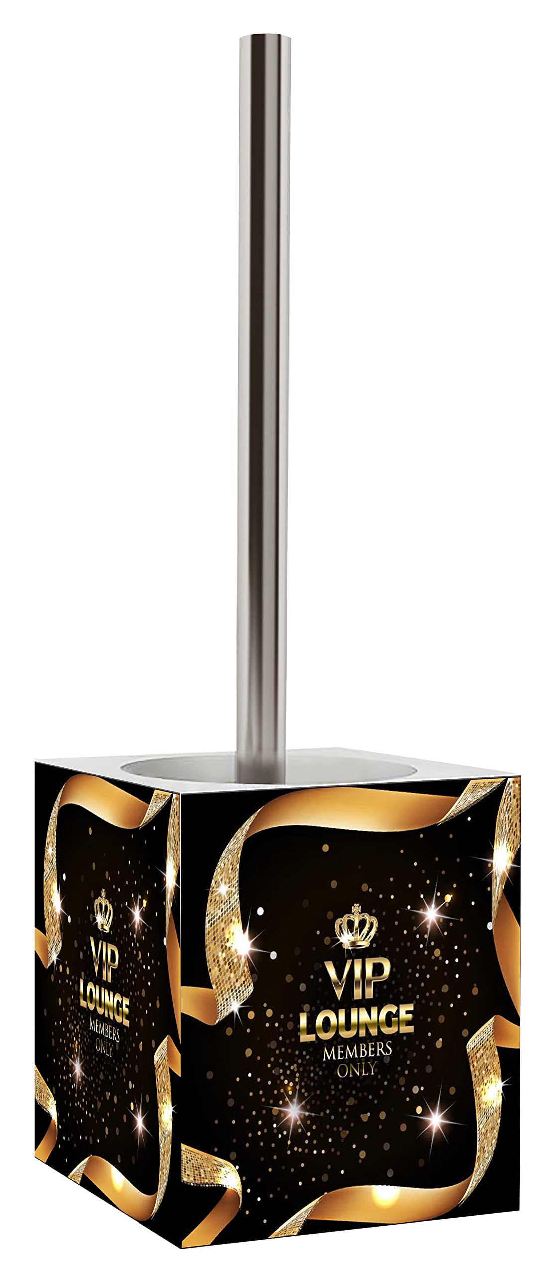 Sanilo Toilet Brush and Holder, Wide choice of beautiful Toilet Brush and Holder, Stainless Steel Handle, With Exchangeable Brush Head, Easy to clean