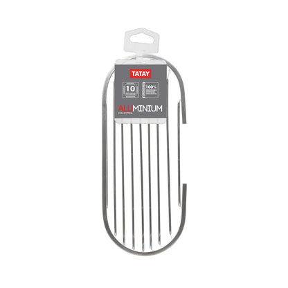 TATAY - Oval wall mounted shower basket. Rust proof aluminium.