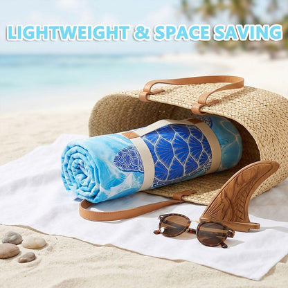 Doodlewitz Large Quick Dry Microfibre Beach Bath Towel for Adult