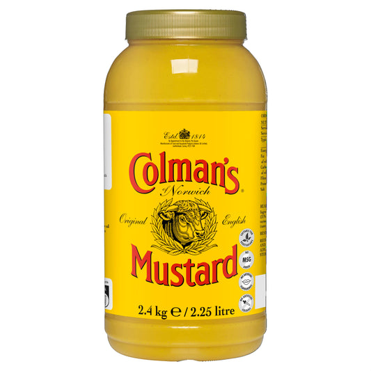 Colman's English Mustard, 2.25 Litre (Pack of 2)