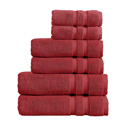 Christy Chroma Family Towel Set | Set of 6 | 2 Hand 2 Bath 2 Bath Sheets | Highly Absorbent Heavyweight 675GSM | Bold and Bright