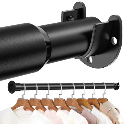 Mavivegue Wardrobe Rails and Fittings, 43-107cm Adjustable Clothes Rail