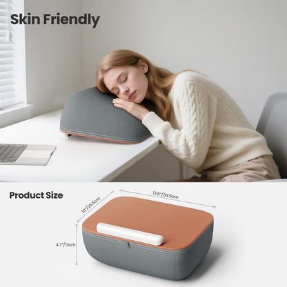 Tounee Book Holder Stand - Ultra Soft Lap Beanbag Pillow for Books, Tablets, iPads & Kindle - Hands-Free Reading & Viewing in Bed/Couch