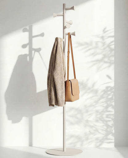 nidoshu Coat Stands for hallway - Modern Coat Rack Freestanding No Visible Screws Original Design for Small Space Entrance Hall