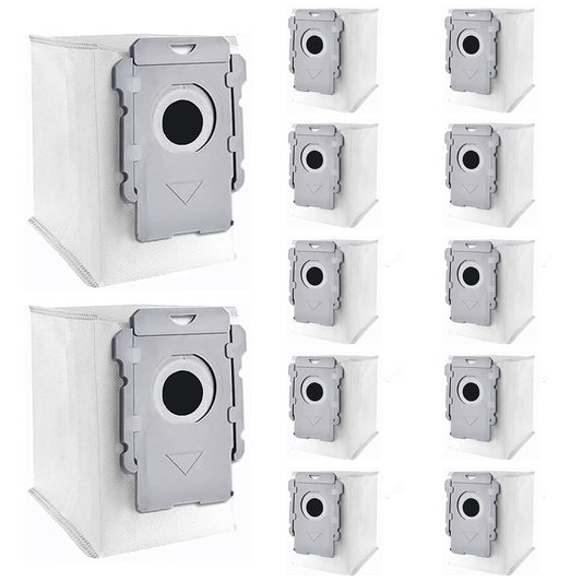 12 Packs Vacuum Bags for iRobot Roomba i3, i3+, i4, i4+, i6, i6+ i7, i7+, i7Plus, i8, i8+, j7, j7+, j8, j8+, s9, s9+, s9Plus, i and s Series Clean