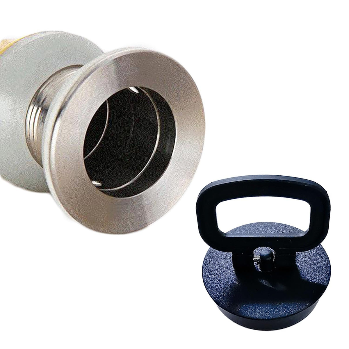 Tomario Kitchen Sink Plug with Handle 1 3/4 inch Bath Plug 44mm Drain Hole