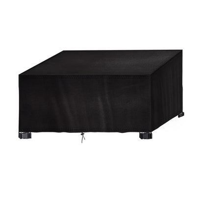 Straame - Outdoor Furniture Protection Cover ? Heavy Duty 420D Oxford Fabric ? Waterproof & Windproof Anti-UV - Rectangular Patio Table Cover with