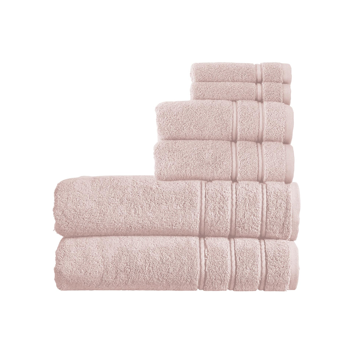 Christy Antalya Bath Sheets Set | 6 Piece | 100% Turkish Cotton | 600GSM | Soft Plush Luxury Towel Set | 2 Bath Sheets 2 Hand Towels 2 Face Cloths