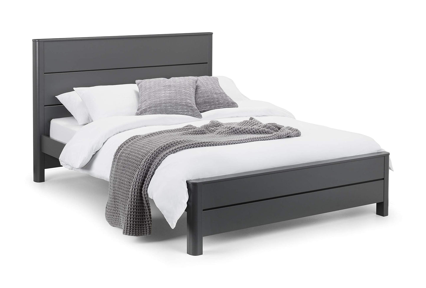 Julian Bowen Chloe Bed, Storm Grey, Double