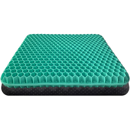 Chair Cushions,Car Seat Cushion,Honeycomb Gel wheelchair Cushion for Driving,Airplane,Travel,Orthopedic,Coccyx,Office,Desk,Pressure