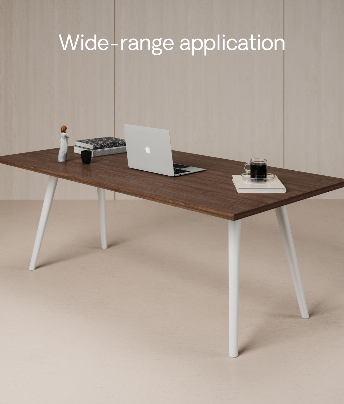 Desktronic Table Top 138 x 67 cm Desk Top - Perfect for Height-Adjustable Desks, Dining Tables and More - Made in Europe