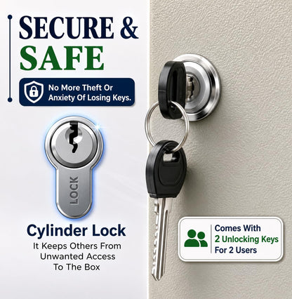 LDS® 20-Key Cabinet with Key Tags – Key Boxes Wall Mounted