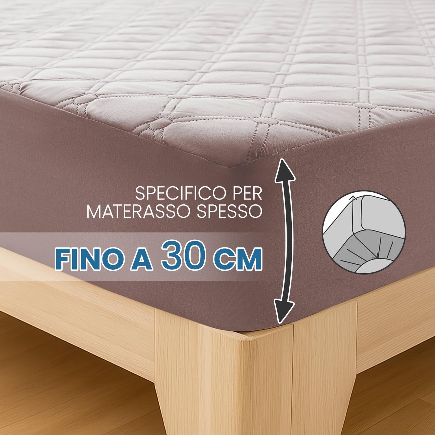 Ystyle Fitted Sheet 90 x 200 cm, Microfibre, Fitted Sheet - Mattress Height up to 30 cm, Soy