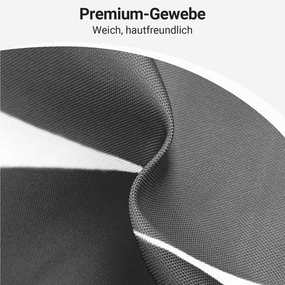 Shower Curtain 300 x 200 cm Gradient Black Water Drops, Weighted Hem, Anti-Mould Textile, Water-Repellent