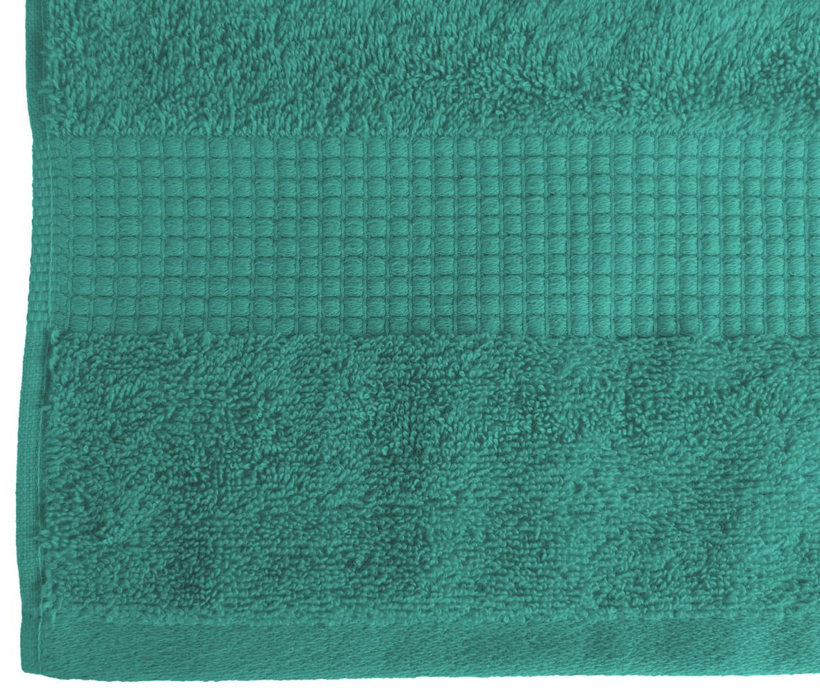 Le linge de Jules Set of 2 Hand Towels 50 x 90 cm 100% Cotton 450 g/m² Lagoon Green