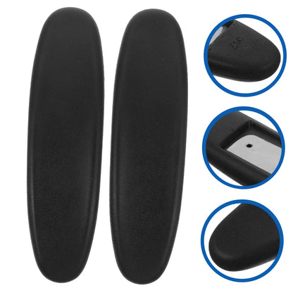 STOBOK 1 Pair Gaming Chair Armrest Covers Office Chair Arm Pads Replacement Parts Universal Soft Pu Armrest Pads for Racing E-Sports Streamer