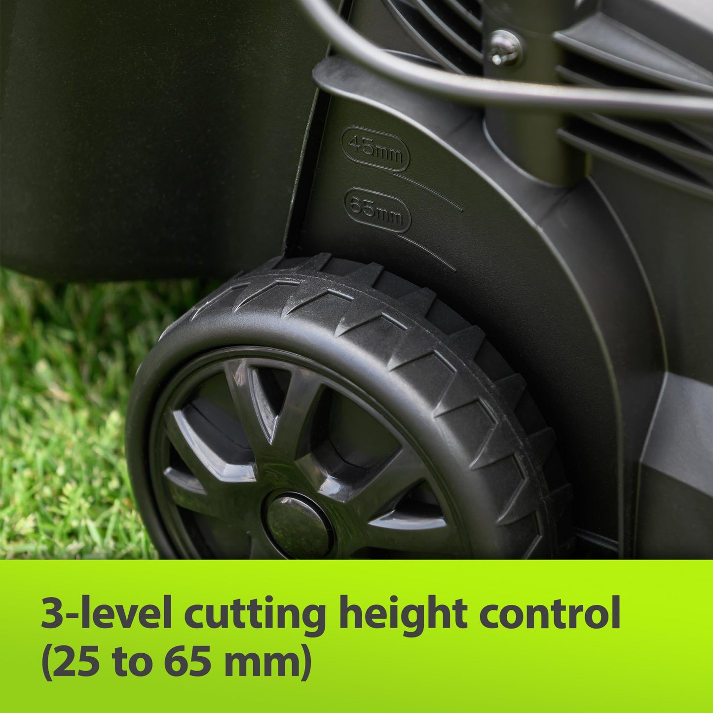 Murray Corded Electric Lawnmower 2-in-1 - Compact Lawn Mower 1200W/32cm with Grass Box 27L for Small Lawns - Ergonomic Soft Grip for Easy Grass