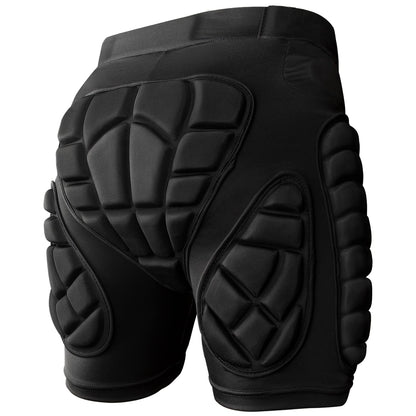 Cienfy 3D Hip Protection Eva Butt Pads Protective Padded Shorts Crash Pad Impact Gear for Skiing Skating Snowboarding Skateboarding (Large)
