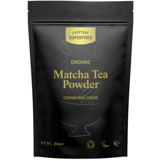 Everyday Superfood Organic Matcha Tea Powder 50g Japanese Ceremonial Grade Fine Matcha Powder, Vegan, Kosher