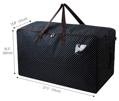 iwill CREATE PRO 100L Water-Resistant Storage Bag, 70x42x35cm Oversized Organiser for Comforters, Blankets & Clothes, Travel Duffel